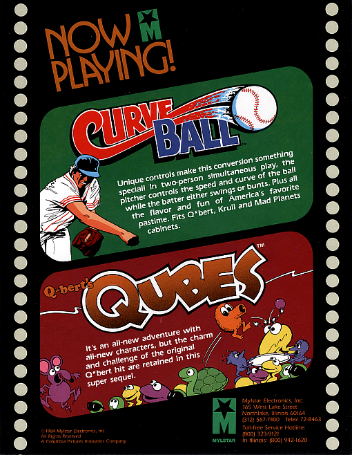 Curve Ball Game Cover